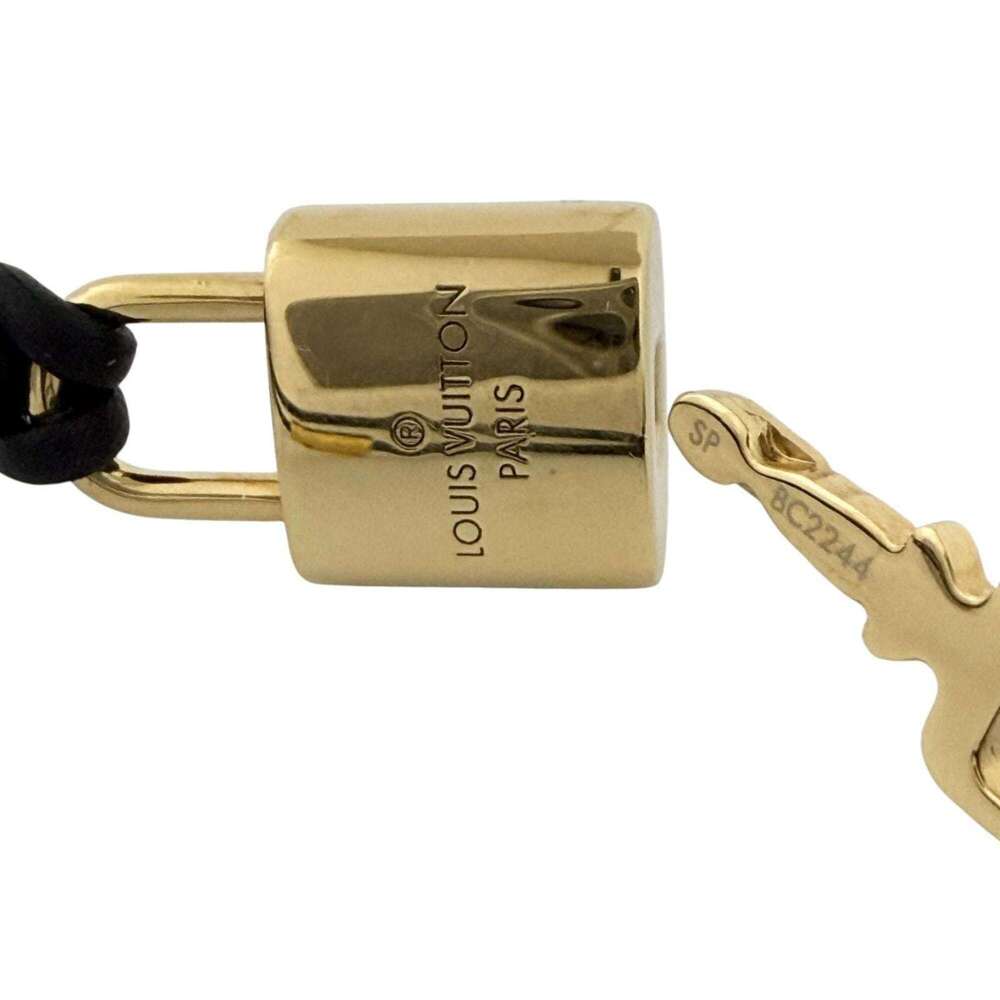 LOUIS VUITTON Black Charm Bracelet - Picture 6 of 10